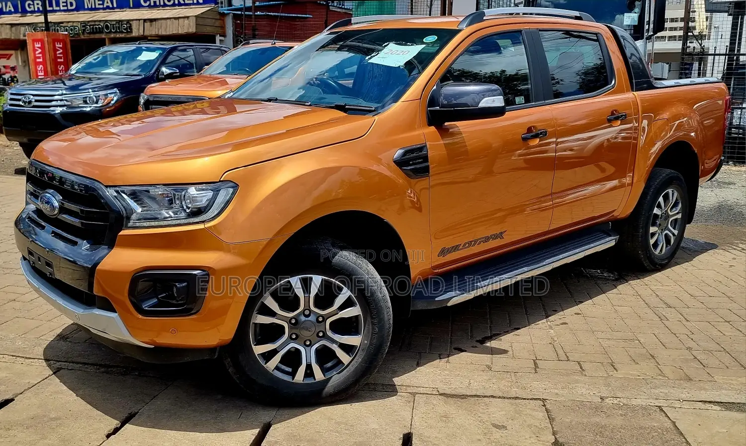 Ford Ranger 2020 Orange