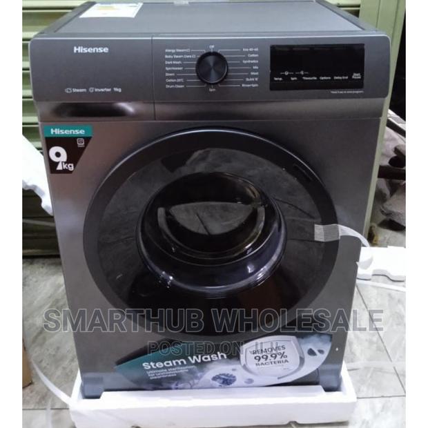 *Hisense 9kg Front Load Fully Automatic Washing Machine*