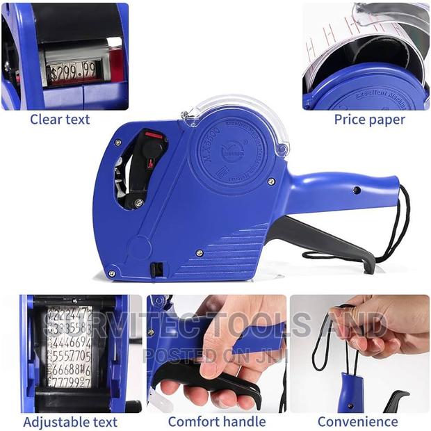 8 Digit Pricing Labeller Tag Machine