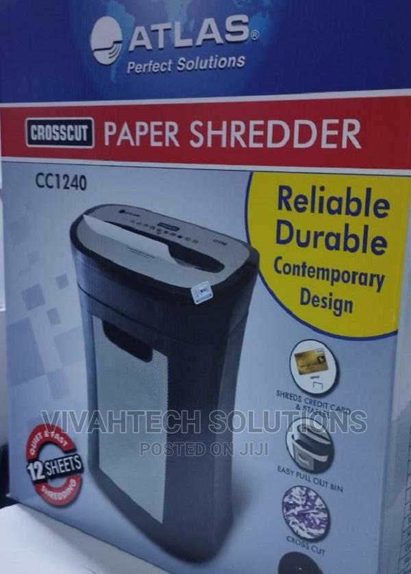 Atlas Cc1240 Cross-Cut 12 Sheets Paper