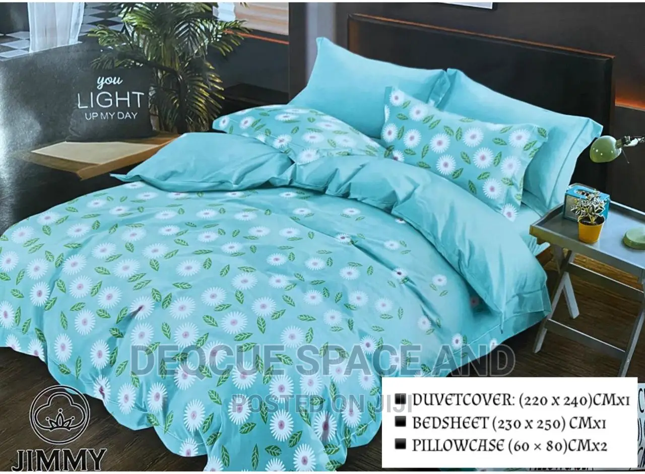 4 in 1 Microfibre Double Sided Duvet Cover Sets in Nairobi Central