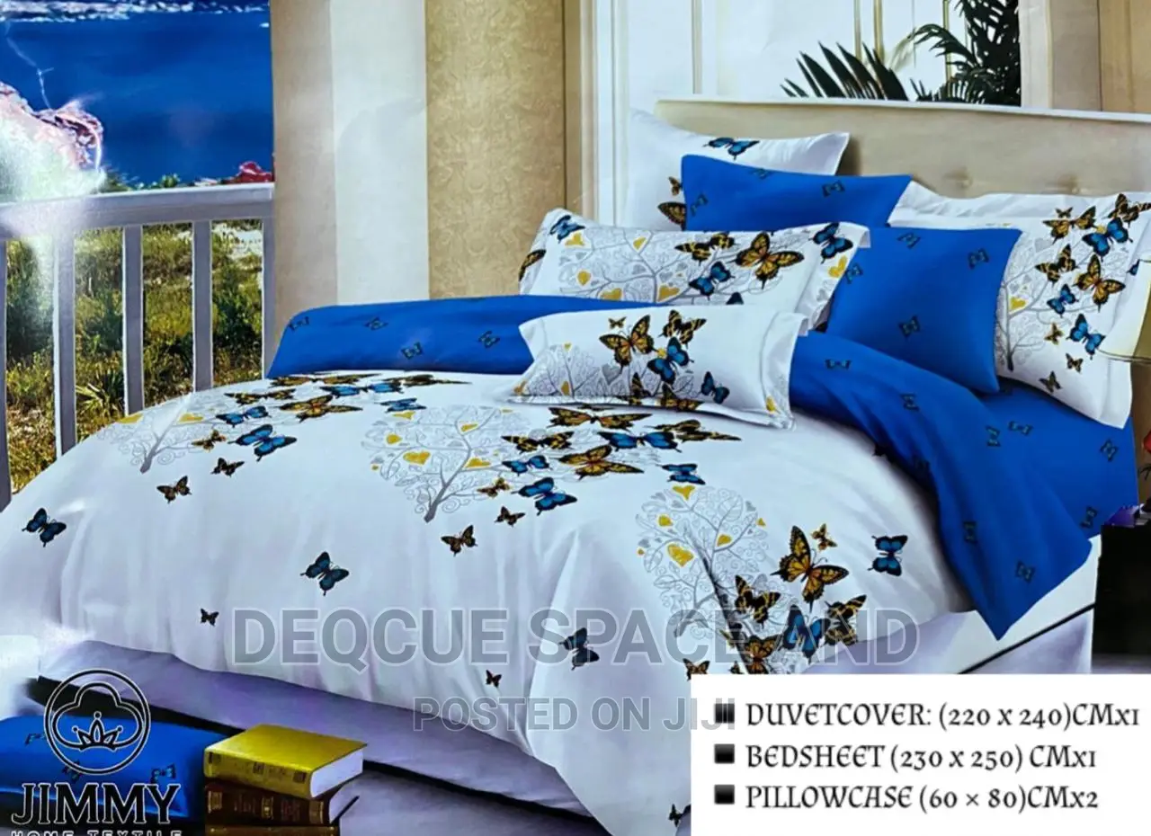 4 in 1 Microfibre Double Sided Duvet Cover Sets in Nairobi Central