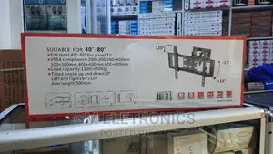 Universal Movable TV Wall Mount for 40"-80".Double Arm.