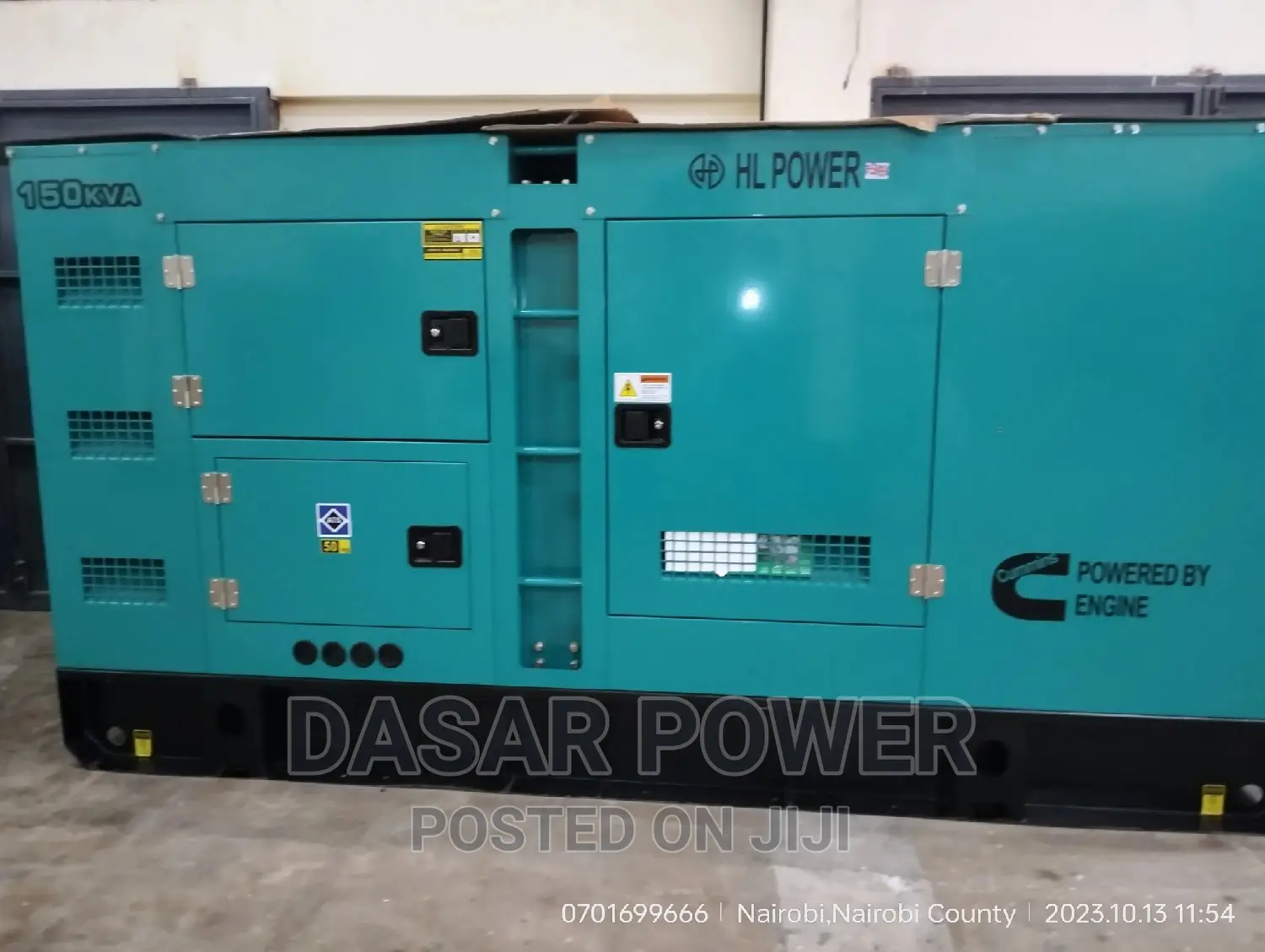 150kva Cummins Engine Generator