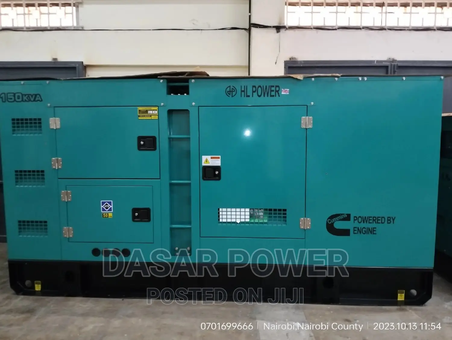 150kva Cummins Engine Generator