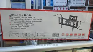 Universal Movable TV Wall Mount for 40"-80".Double Arm.