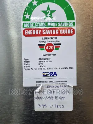 Roch 348 Litres RFR-435-DT-I Double Door Refrigerator