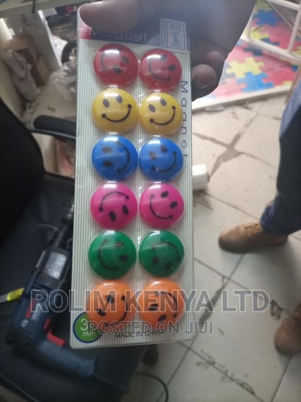 White Board Buttons Cap {Magnets} - main view