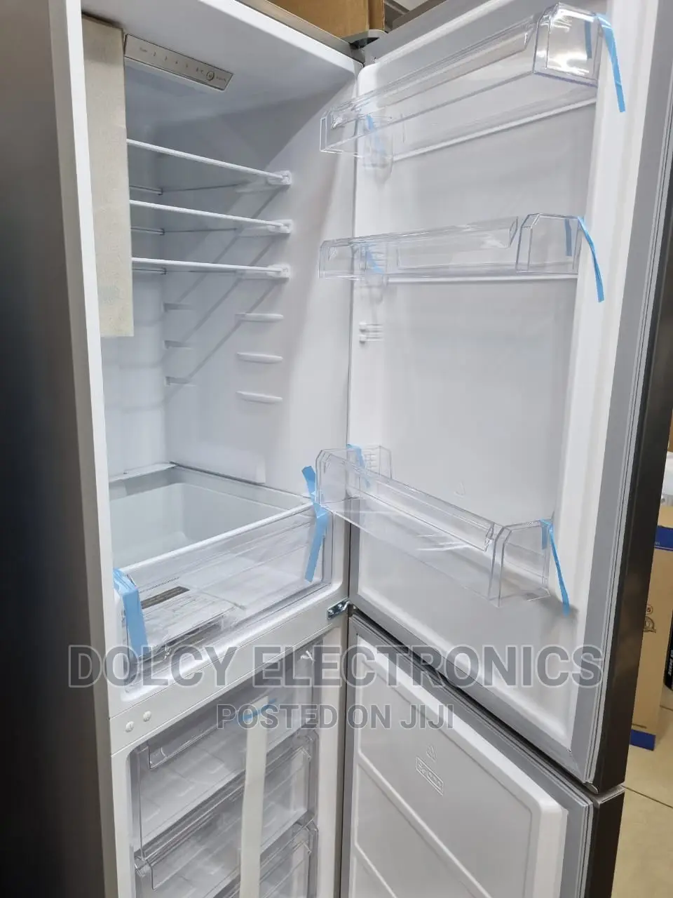 Roch RFR-400DB-B 327L Bottom Freezer Fridge