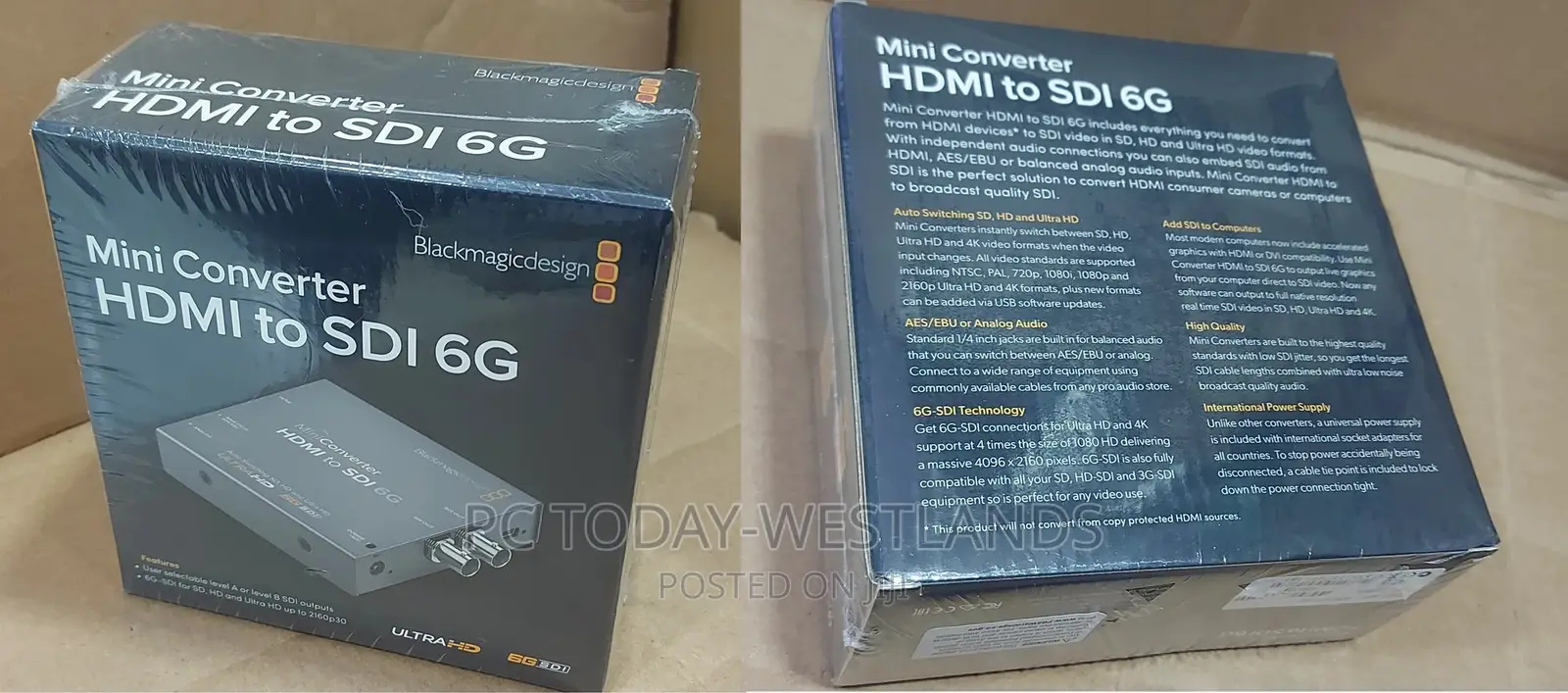 Blackmagic Design Mini Converter HDMI to SDI 6G CONVMBHS24K6
