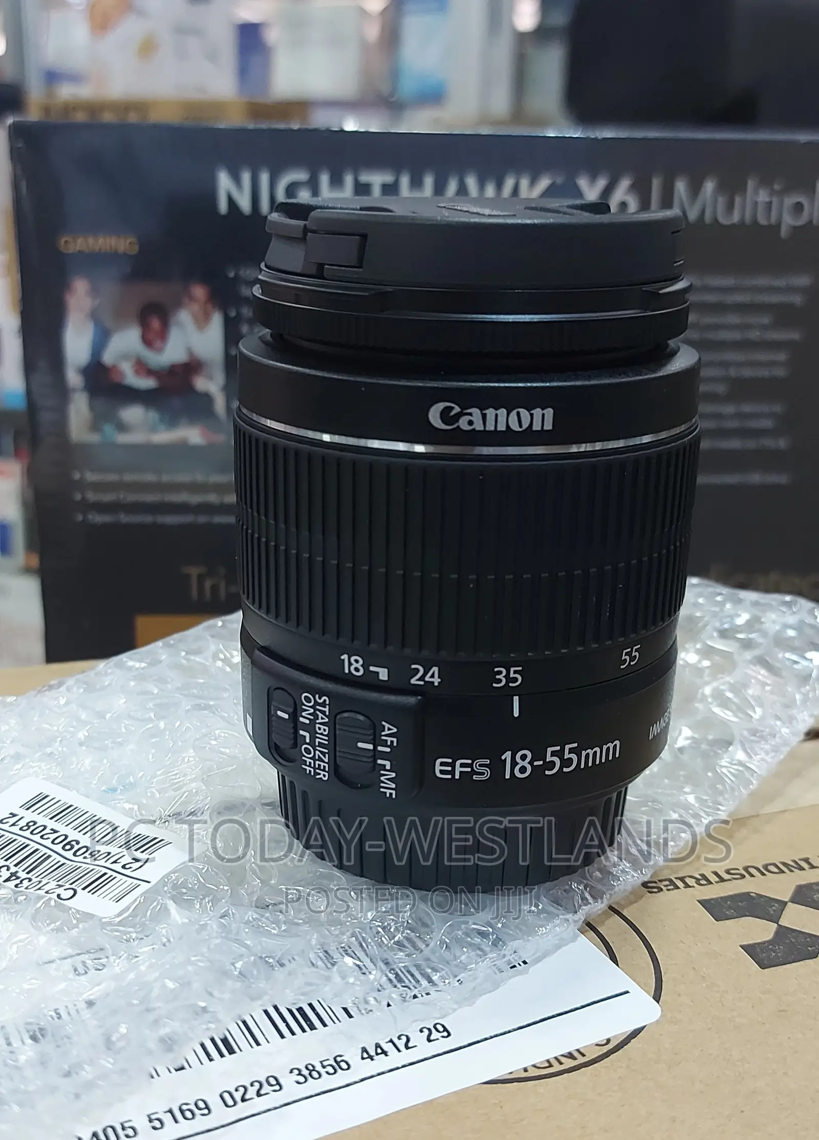 Canon EF-S 18-55mm F/3.5-5.6 Is STM Camera Lens