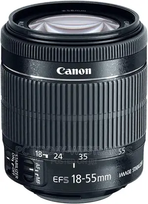 Canon EF-S 18-55mm F/3.5-5.6 Is STM Camera Lens
