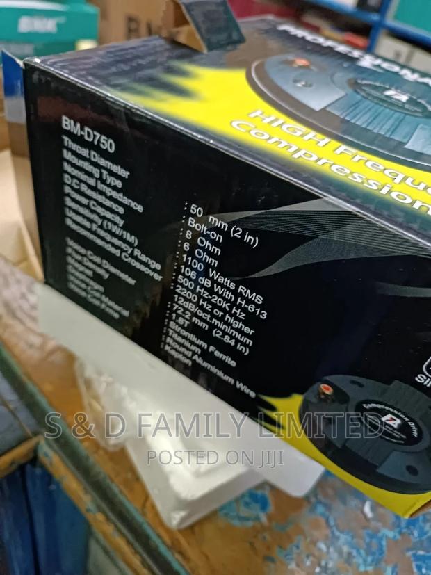 PA Audio Bullet Tweeter BM-D750 - thumbnail 4
