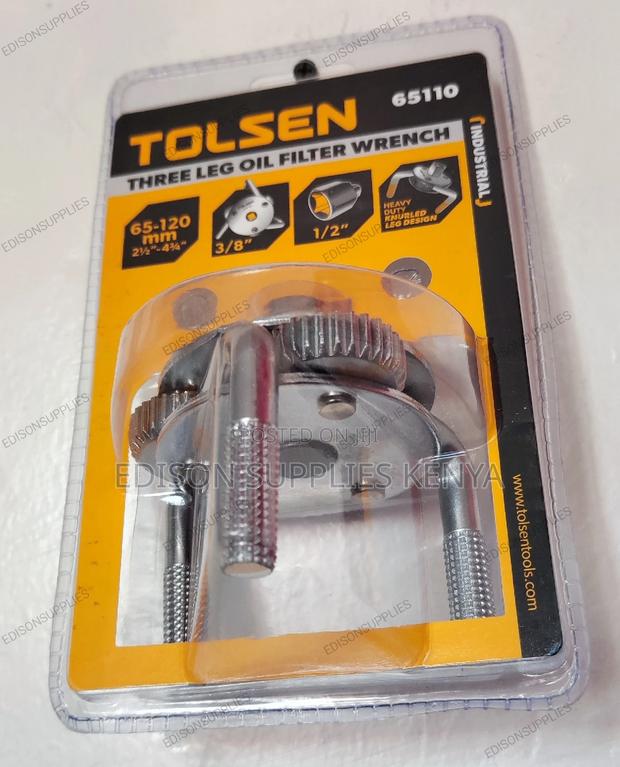 Three Leg Oil Filter Wrench Tolsen Car Oil Filter Removal Tool 3 Jaw