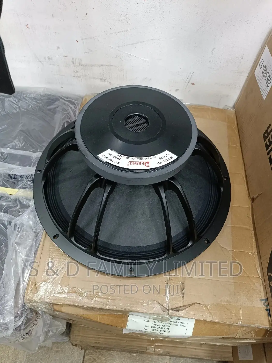 Derwel Midrange Speaker 600 Watts