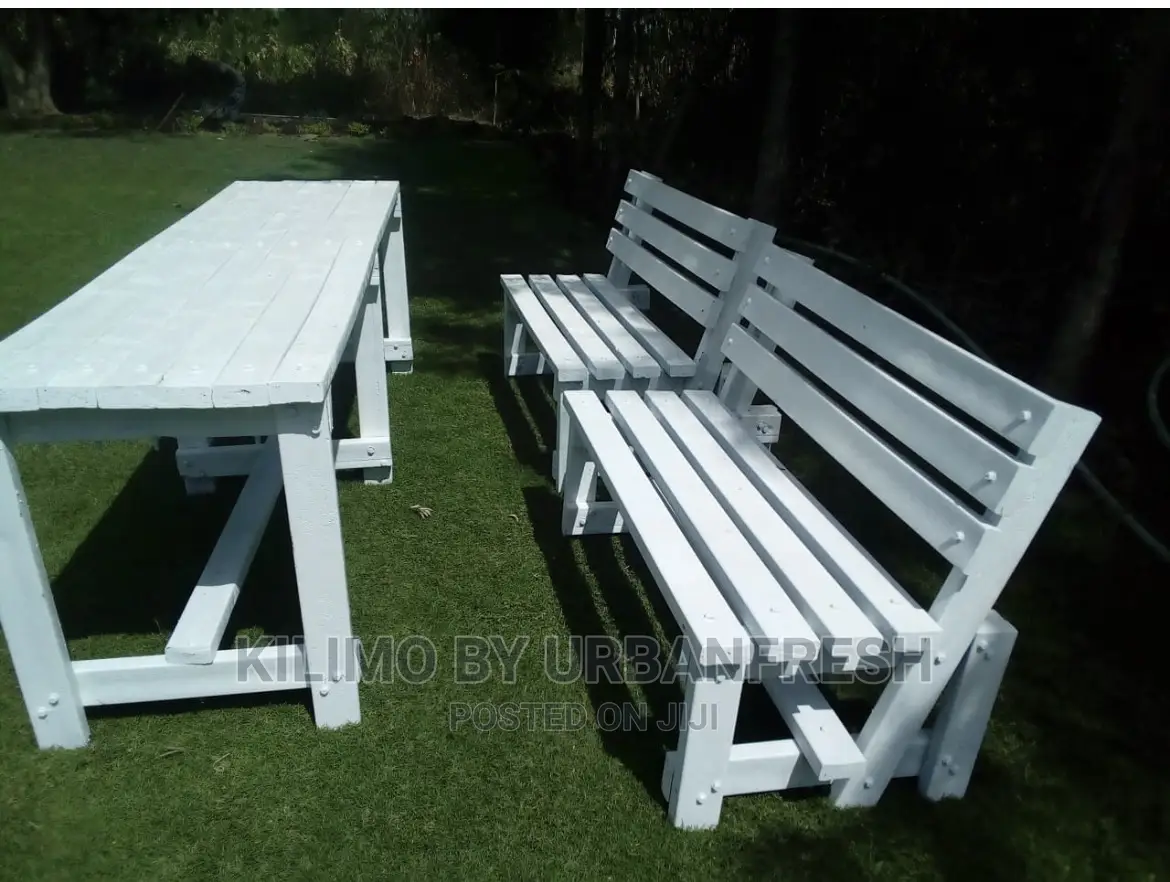 Recycled Plastic Furniture Bench Table