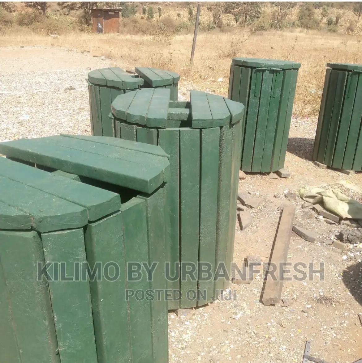 Recycle Palstic Bins 80kg Capacity