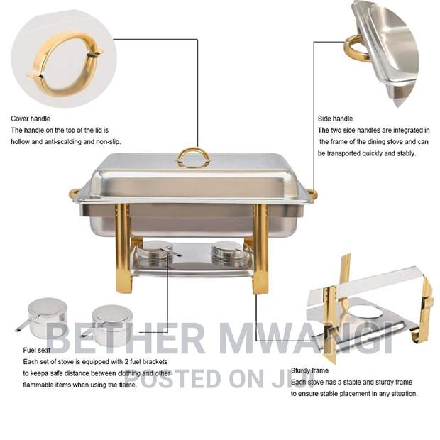 9L Stainless Steel Warming Container Chafing Dish - thumbnail 4
