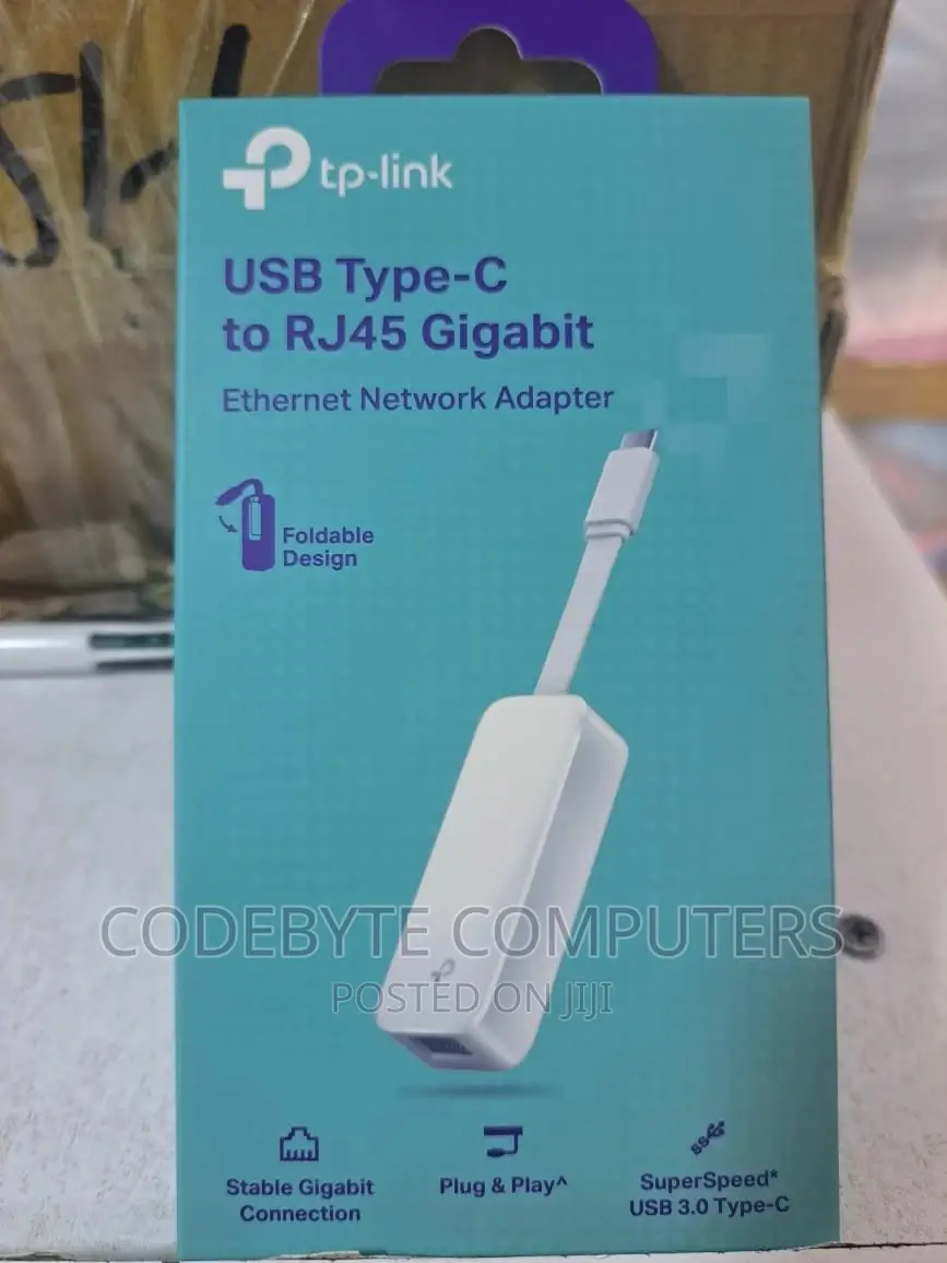 Type C to RJ45 Gigabit Adapter