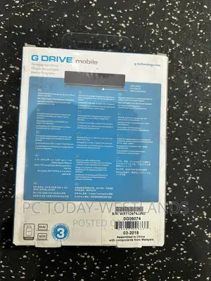 G-Technology 0g06074 4tb G-Drive Mobile Usb 3.0 Portable Ext