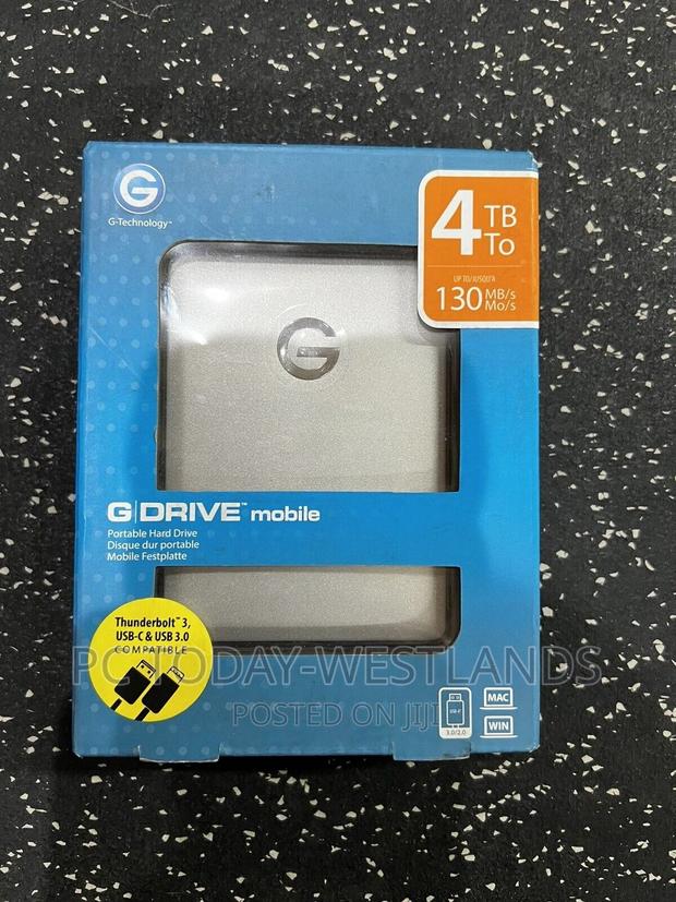 G-Technology 0g06074 4tb G-Drive Mobile Usb 3.0 Portable Ext - main view