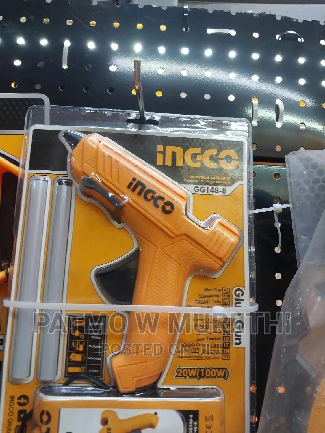 Ingco Electric Glue Gun 100W Corded