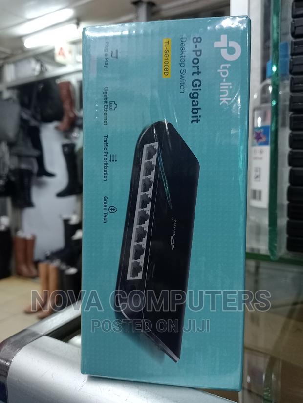 Tp-Link 8-Portmbps Gigabit Switch -TL-SG1008D