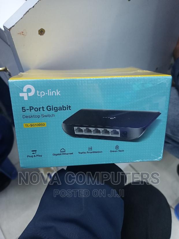 5 Port Gigabit Switch - TL-SG1005D - main view