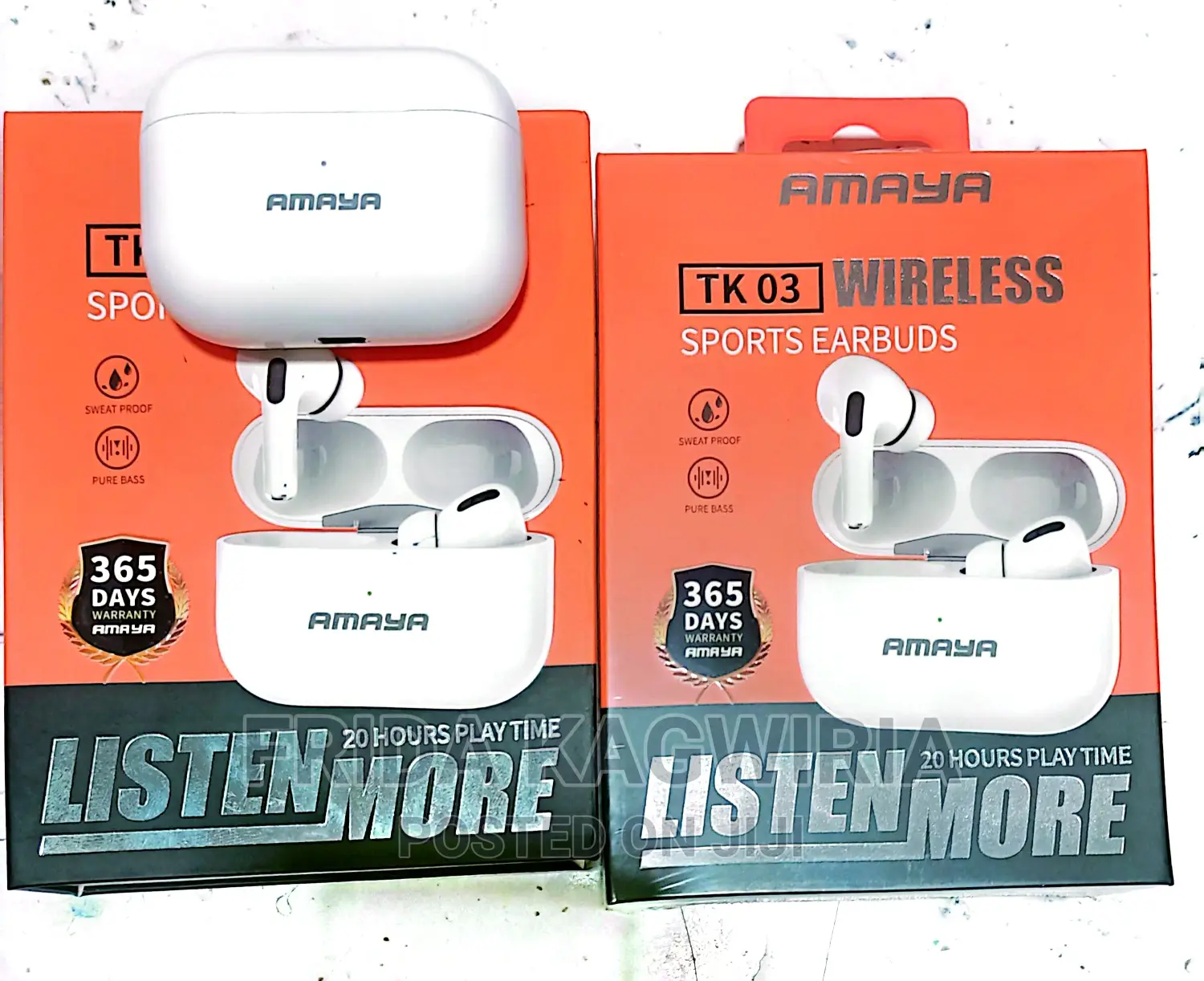Amaya Sports Wireless Earbuds (TK 03)