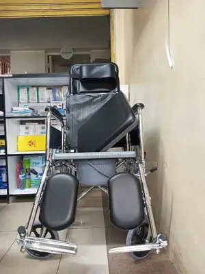 Reclining Wheelchair With Commode. Wheelchair