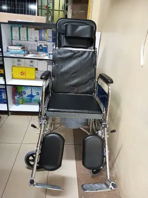 Reclining Wheelchair With Commode. Wheelchair