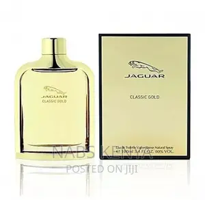 Jaguar Classic Gold For Men , EDT - 100 Ml