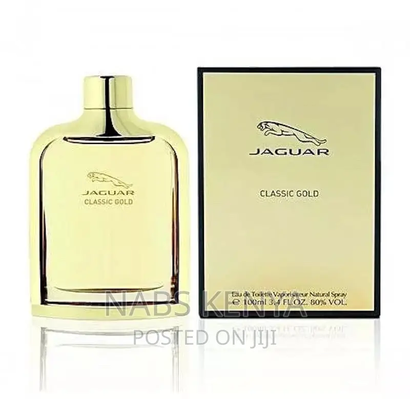 Jaguar Classic Gold For Men , EDT - 100 Ml