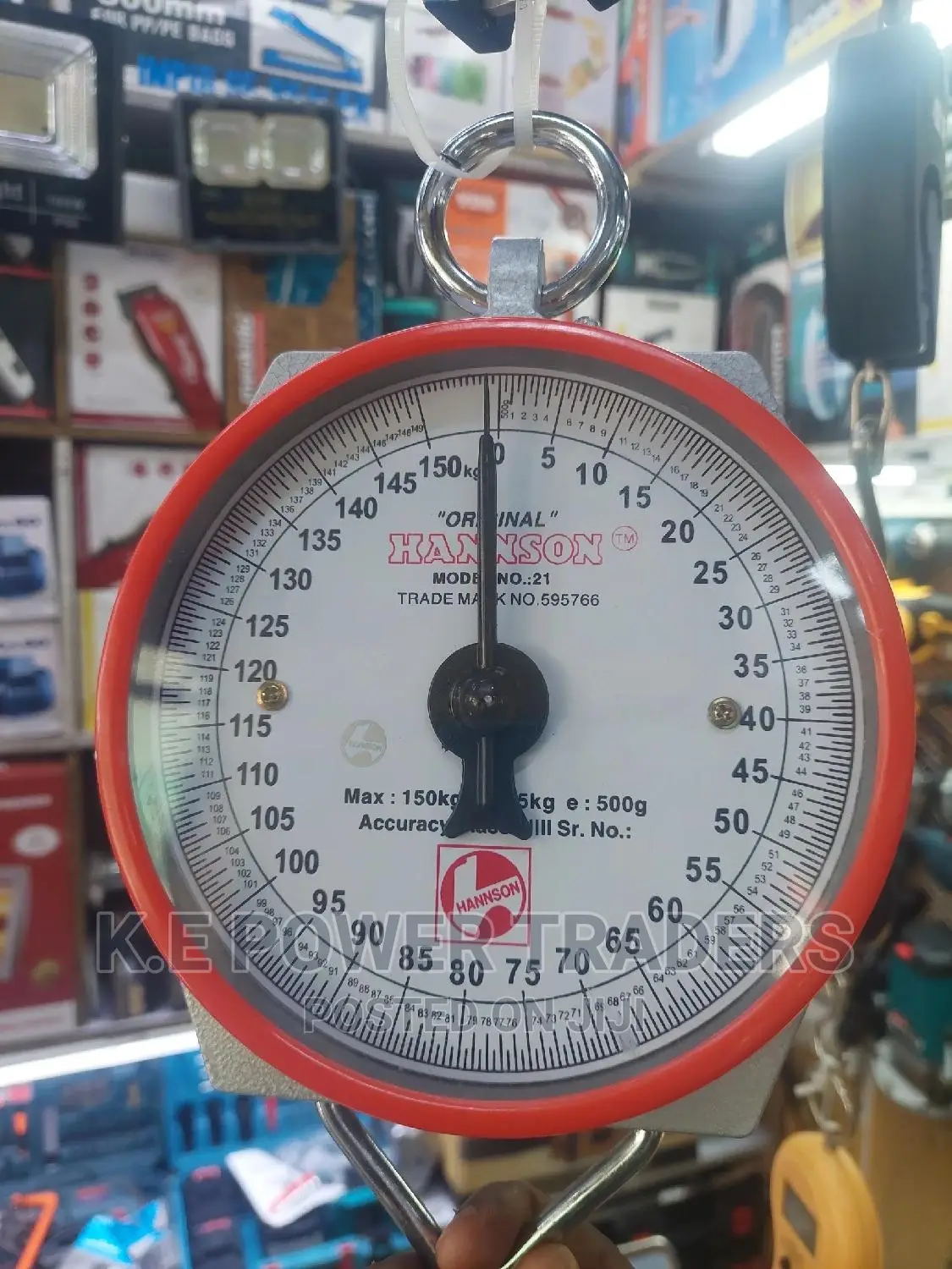 The Hanson Hanging Scale