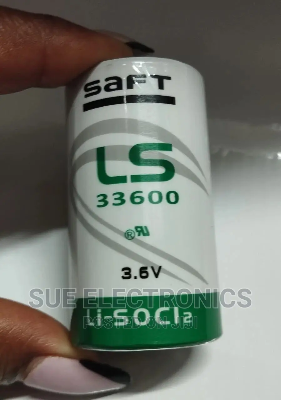 Saft Ls-33600 D 3.6v 17000mah Li-Socl2 Battery