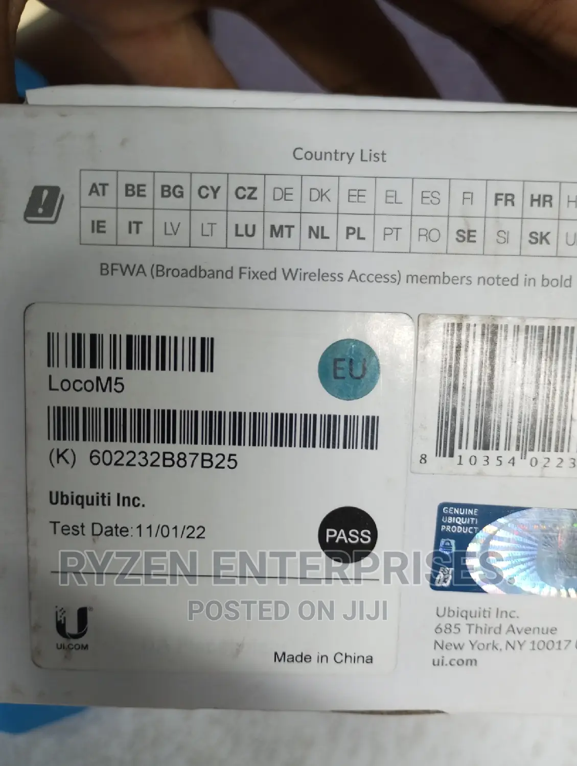 Locom5 Ubiquiti Nanostation Loco M5 Wireless Base Station