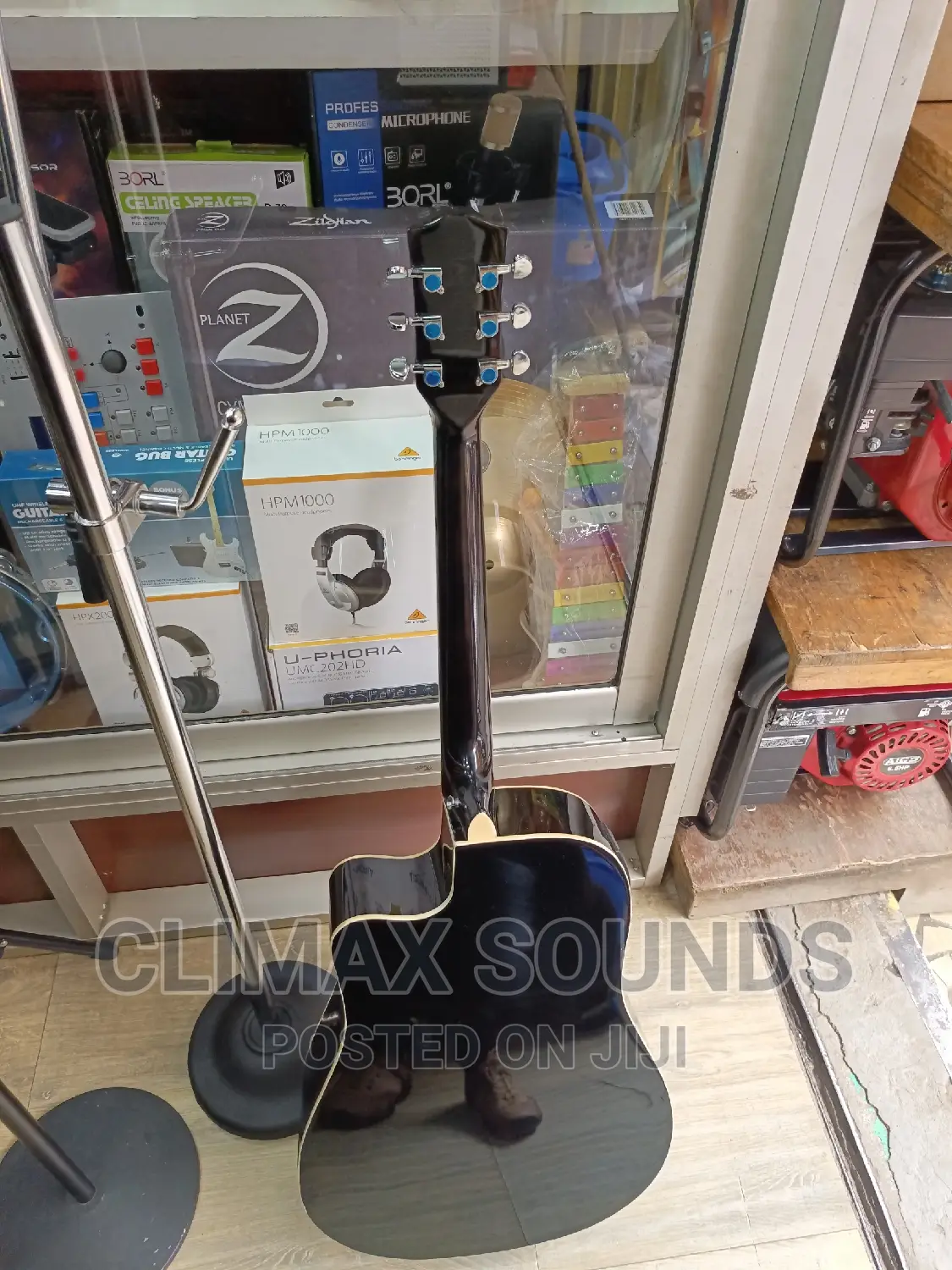 Gibsony Semi Acoustic Guitar Black