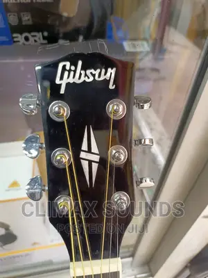 Gibsony Semi Acoustic Guitar Black