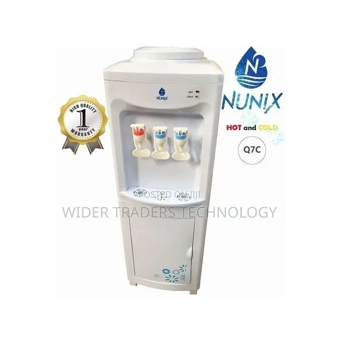Nunix Q7c. Hot Cold and Normal Water Dispenser White
