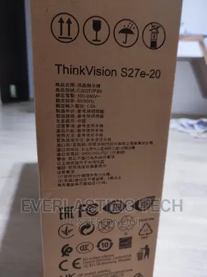 Lenovo Thinkvision S27e-20 27" Full HD Monitor
