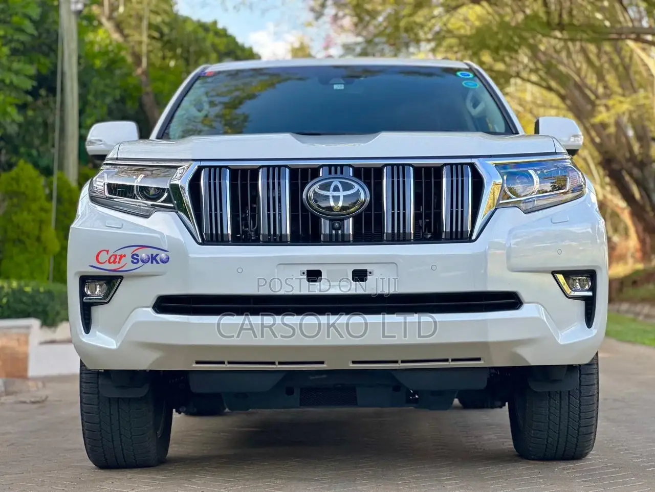 Toyota Land Cruiser Prado 2017 Off white