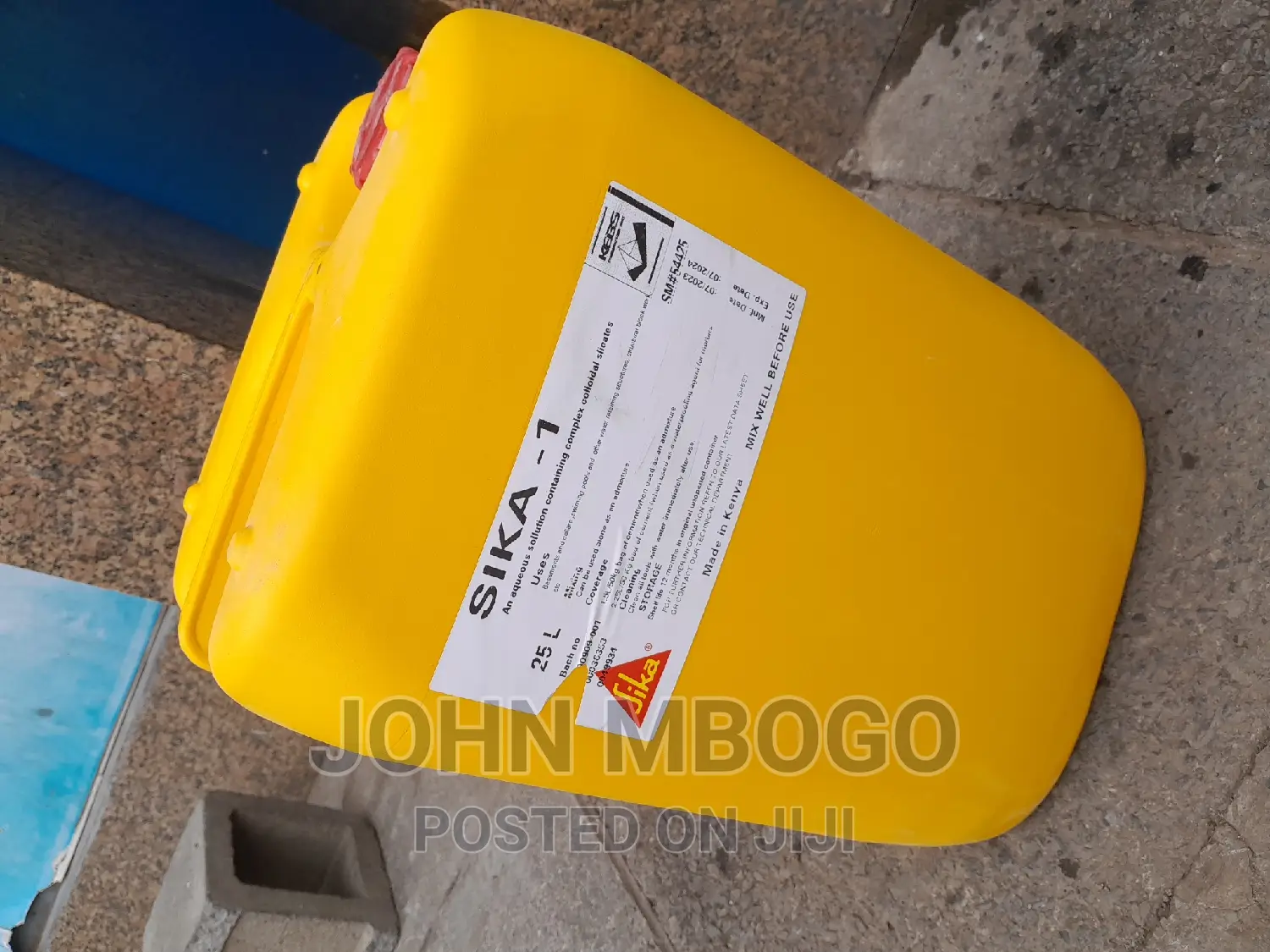 Sika 1 Waterproofing Admixture .