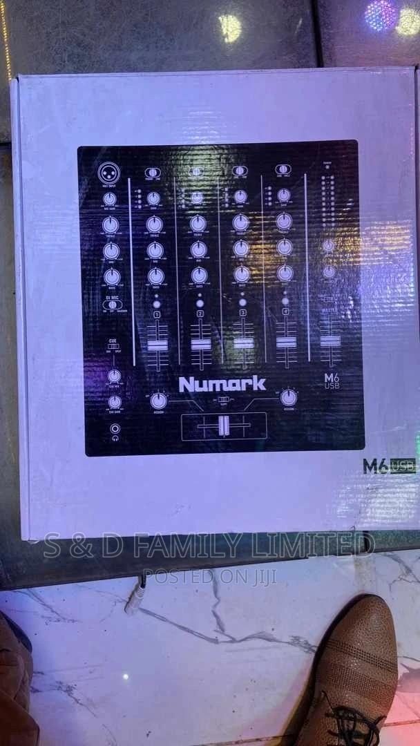 Numark M6 USB DJ Mixer - main view