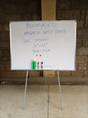 Whiteboard 3ftx4ft + Tripod Stand