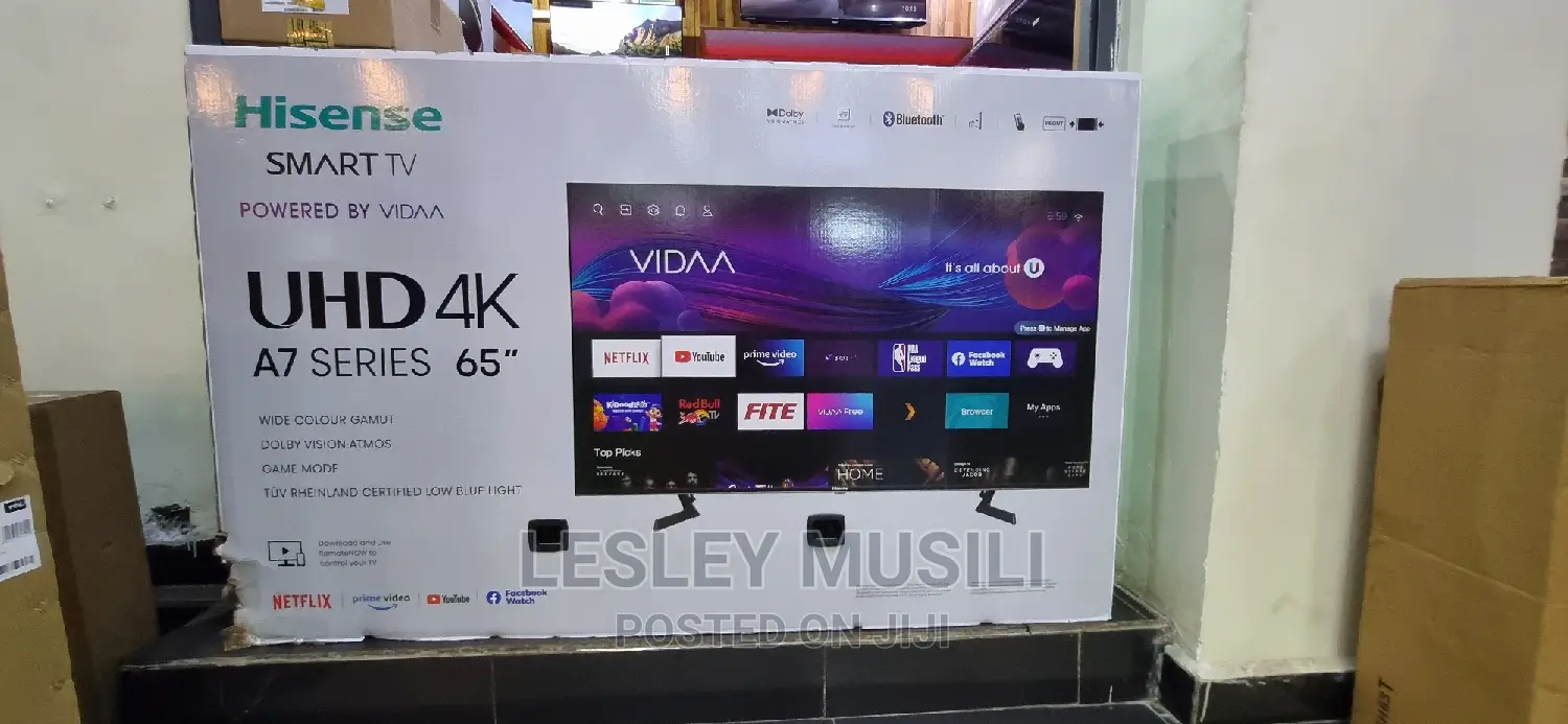 Hisense 65′′ Smart UHD TV A7 Series
