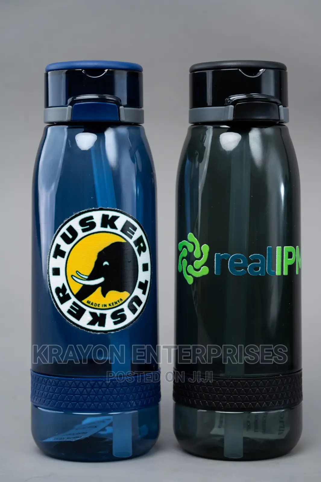 UV Sticker Printing on Plastic Bottles
