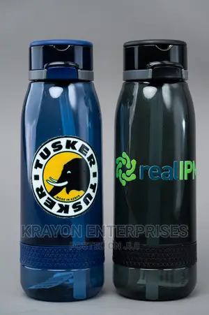 UV Sticker Printing on Plastic Bottles