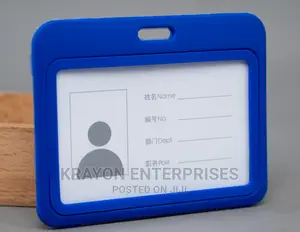 Plastic ID Card Holder