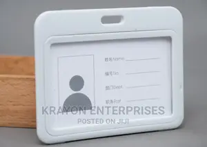 Plastic ID Card Holder