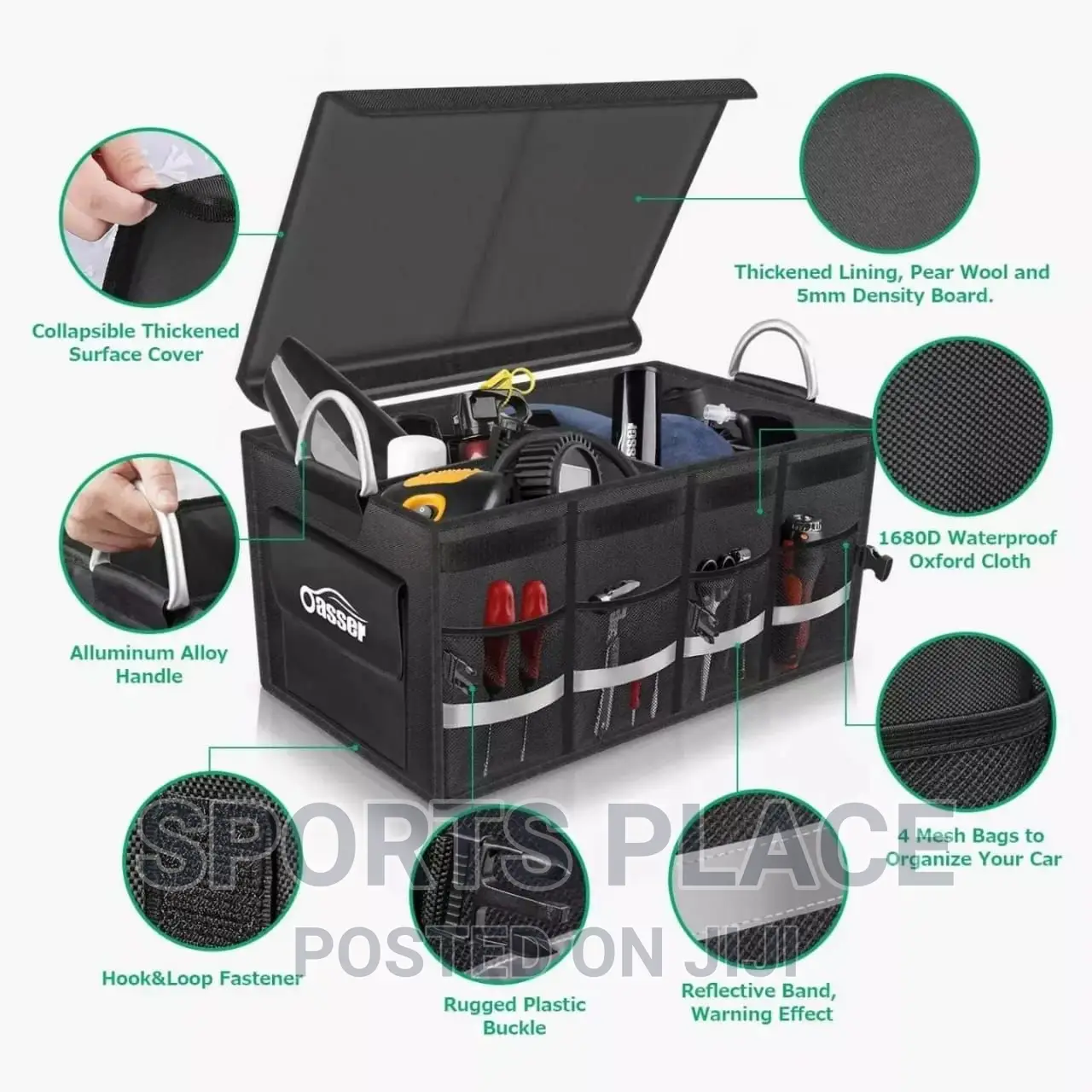 Premium Car Trunk Organizer